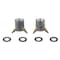 Holley For Use W/ Holley Model 4150/4160/4500 Carburetors, W/ Set of 2 0.035" Tube Type Nozzle and 4 Gskts 121-35 - alternate 5